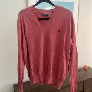 100% Pima Cotton V-neck Polo Longsleeve